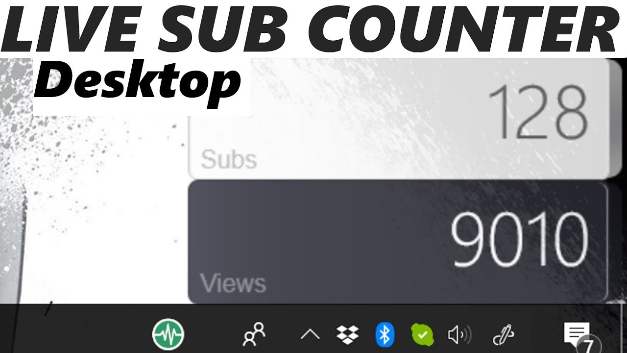 youtube subscriber count screensaver for mac